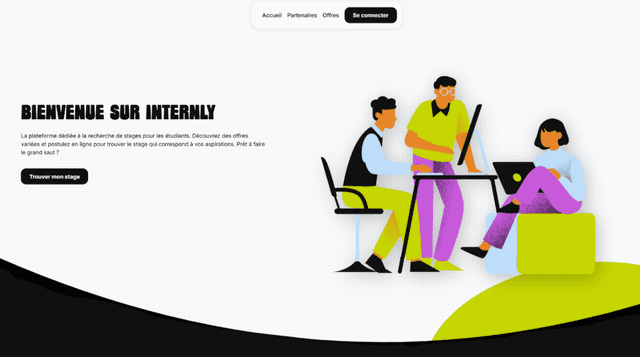 Site Web Internly